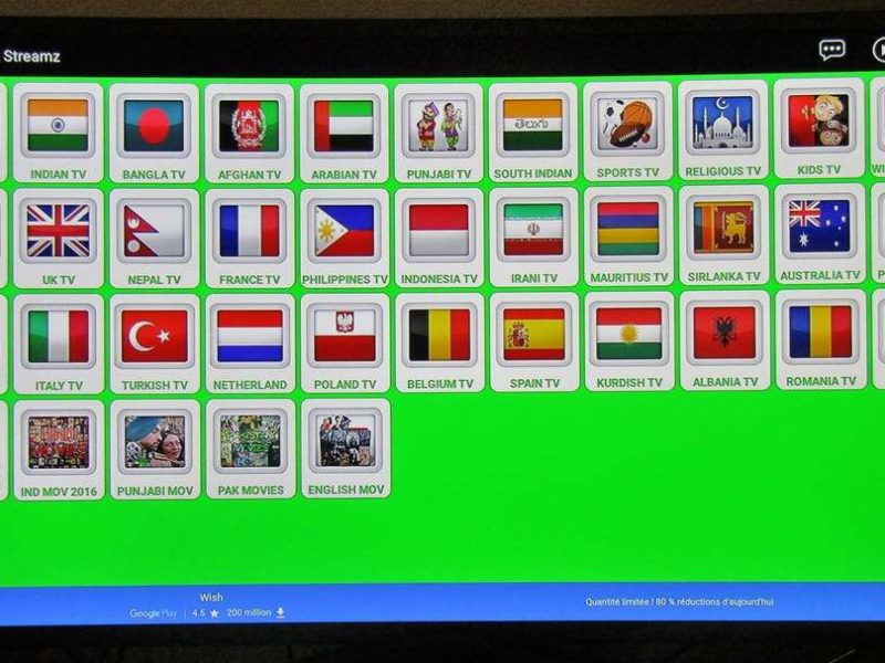 applications IPTV